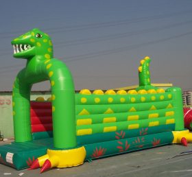 T2-2475 Dinosaur aufblasbares Trampolin