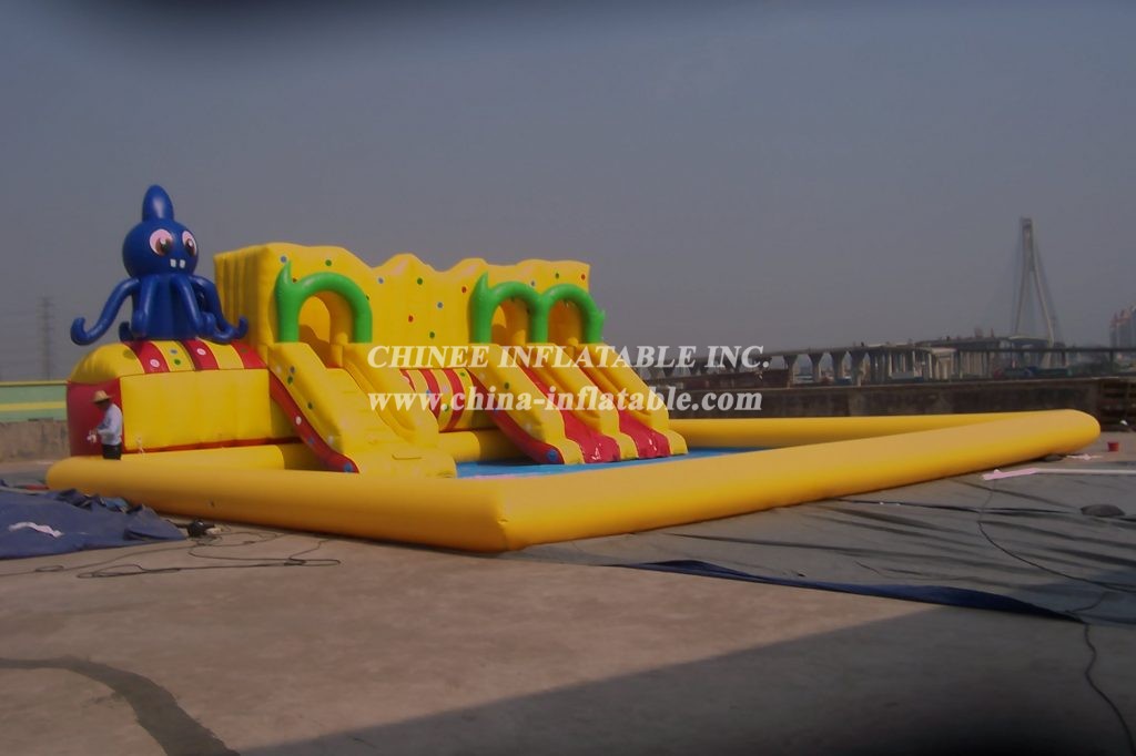 Pool2-554 Octopus Inflatable Pools