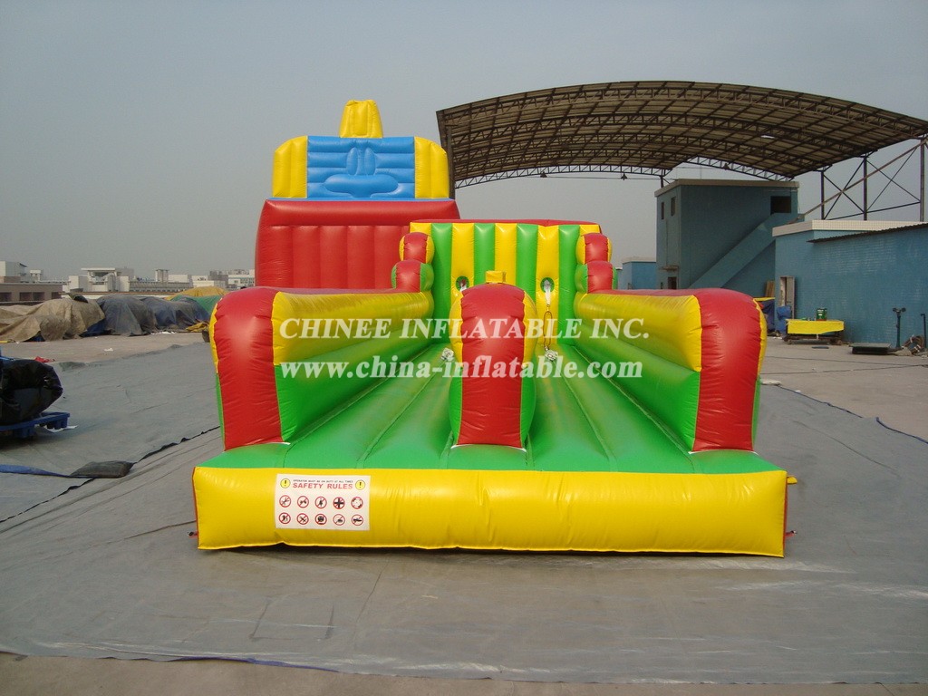 T11-997 Inflatable Bungee Run Sport Game