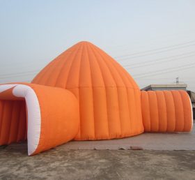 Tent1-39 Orange aufblasbares Zelt