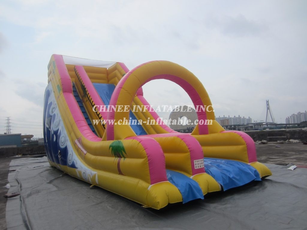 T8-272 Undersea World Inflatable Slide