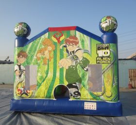 T2-2985 Ben 10 aufblasbares Trampolin