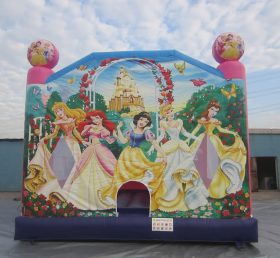 T2-2977 Prinzessin aufblasbares Trampolin