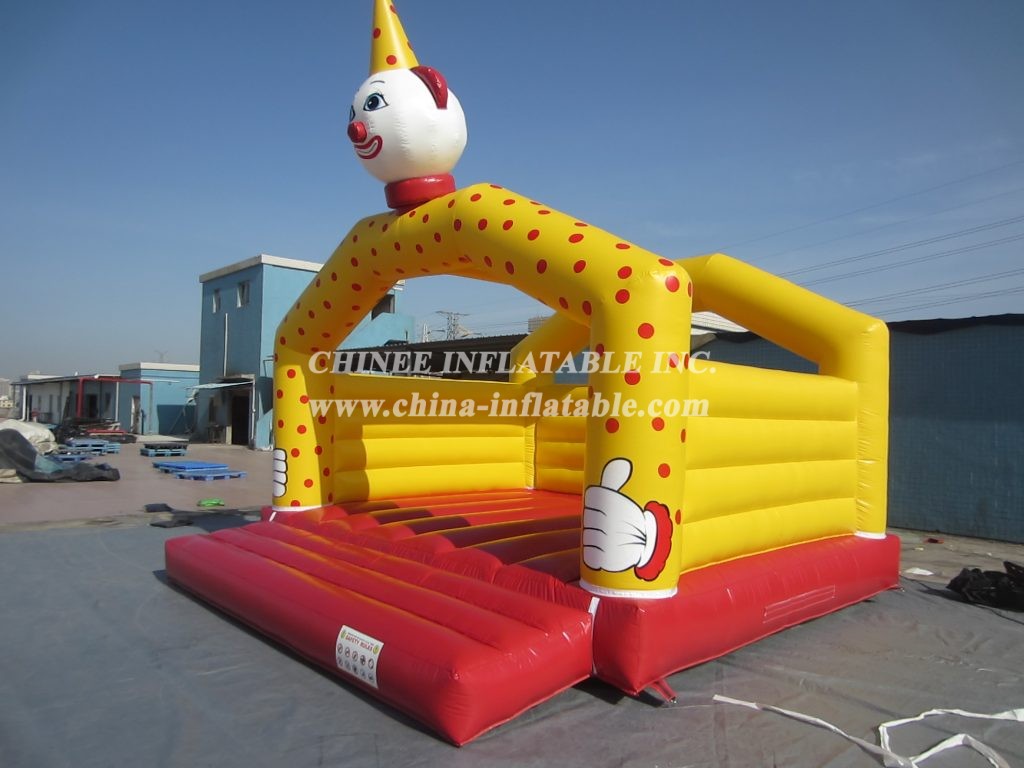 T2-1118 Happy Clown Inflatable Bouncer