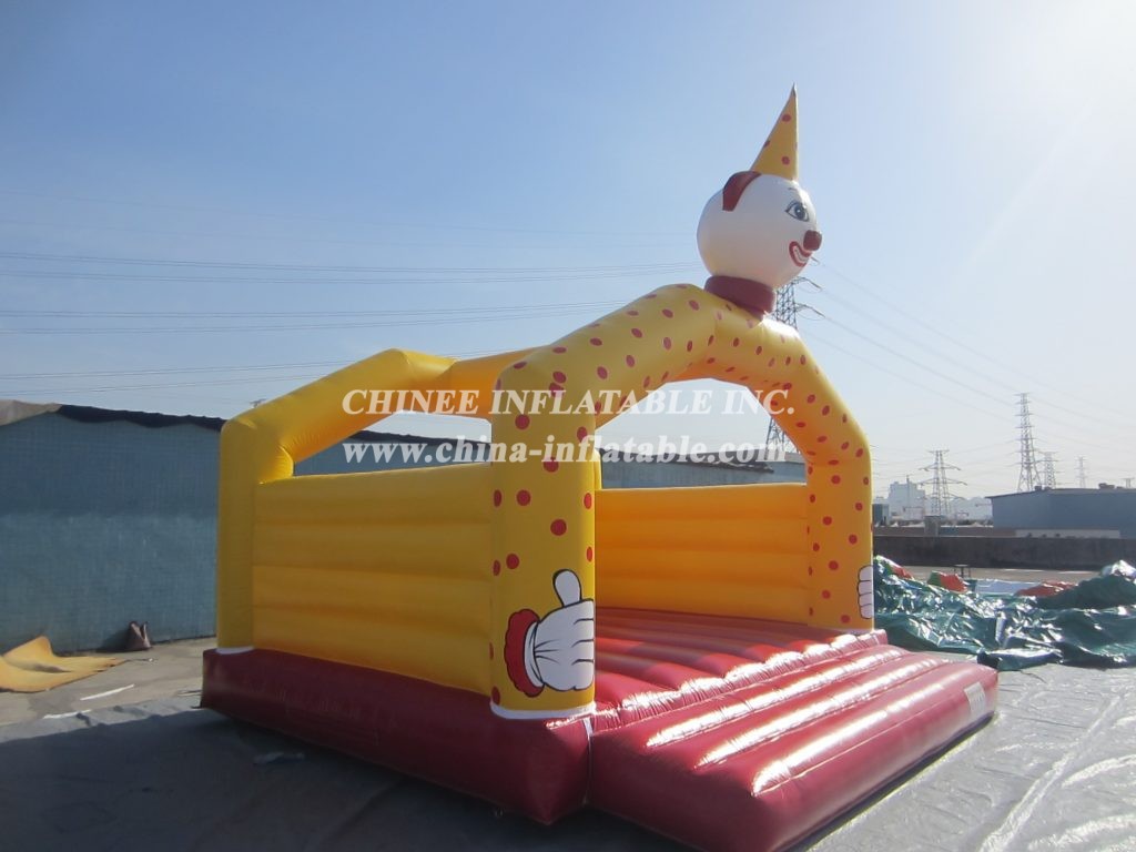 T2-1118 Happy Clown Inflatable Bouncer