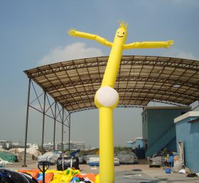 D2-51 Air Dancer aufblasbare gelbe Tube Mann Werbung