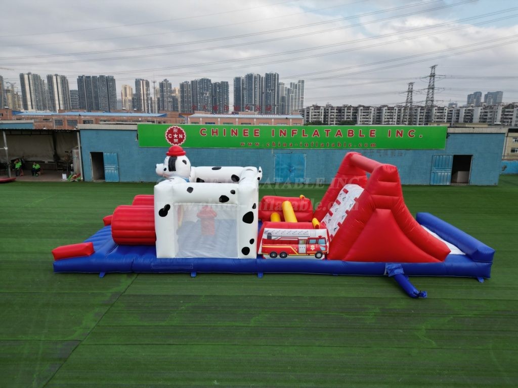 T7-203 Paw Patrol Inflatable Obstacles Courses