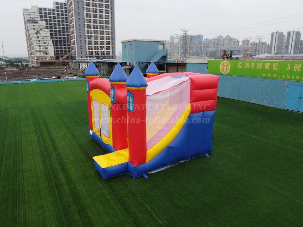 T5-109 Inflatable Castle With Slide