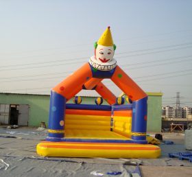 T2-2944 Happy Clown aufblasbares Trampolin