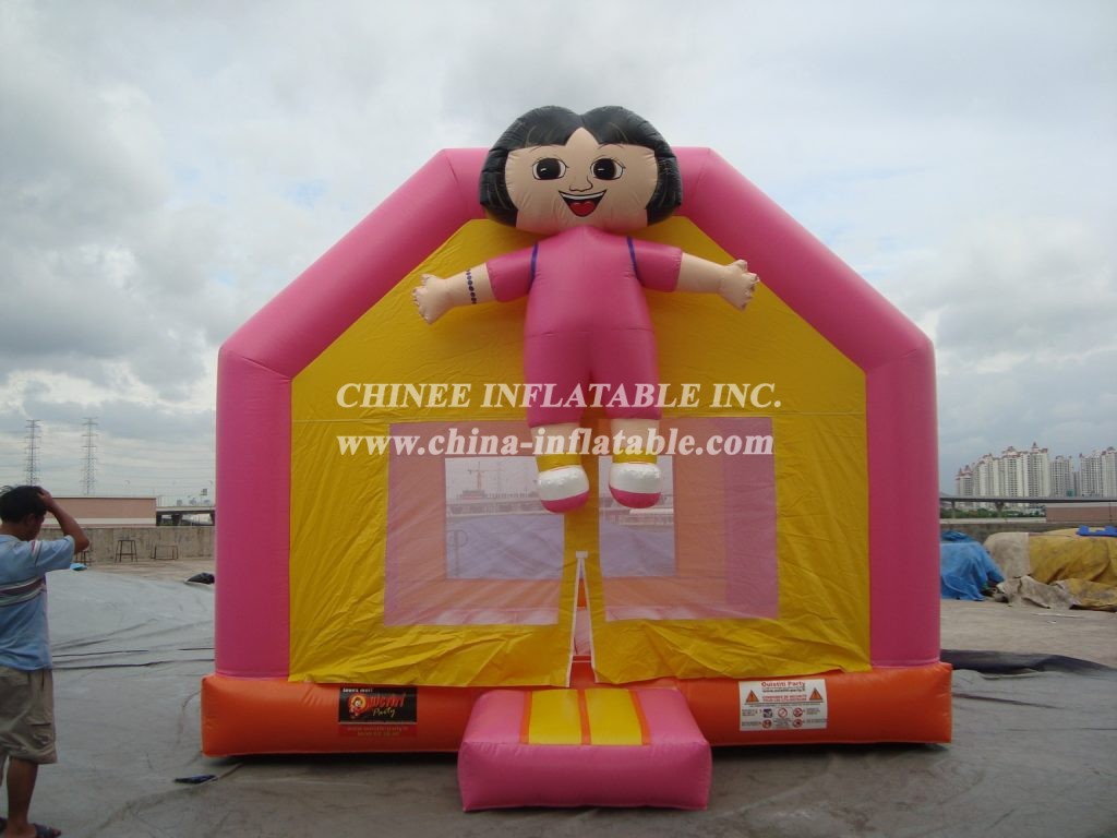 T2-2773 Dora Inflatable Bouncer