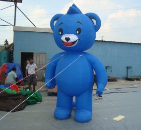 Cartoon1-720 Blue Bear aufblasbare Karikatur