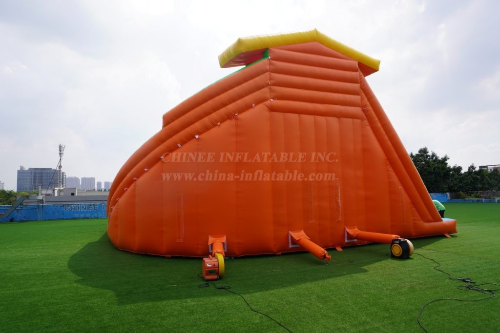 T8-1423 Large Three-Slide Inflatable Water Slide