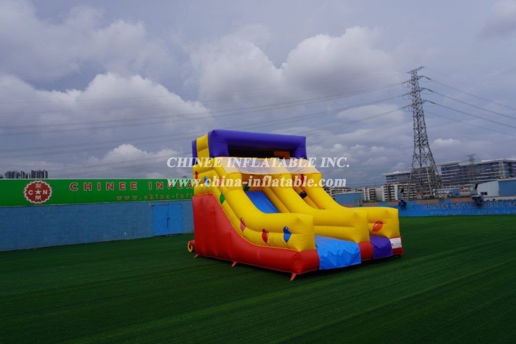 T8-678 Outdoor Kids Inflatable Slide Dry Slide For Party Event Pool Slide