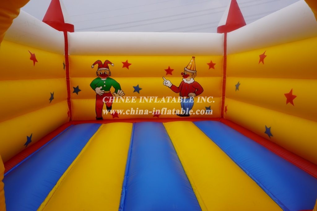 T2-379 Clown Theme Outdoor Bouncy Castle For Kids Party Event