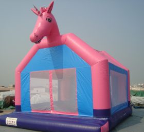 T2-106 Einhorn aufblasbares Trampolin