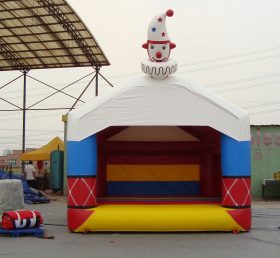 T2-2938 Happy Clown aufblasbares Trampolin