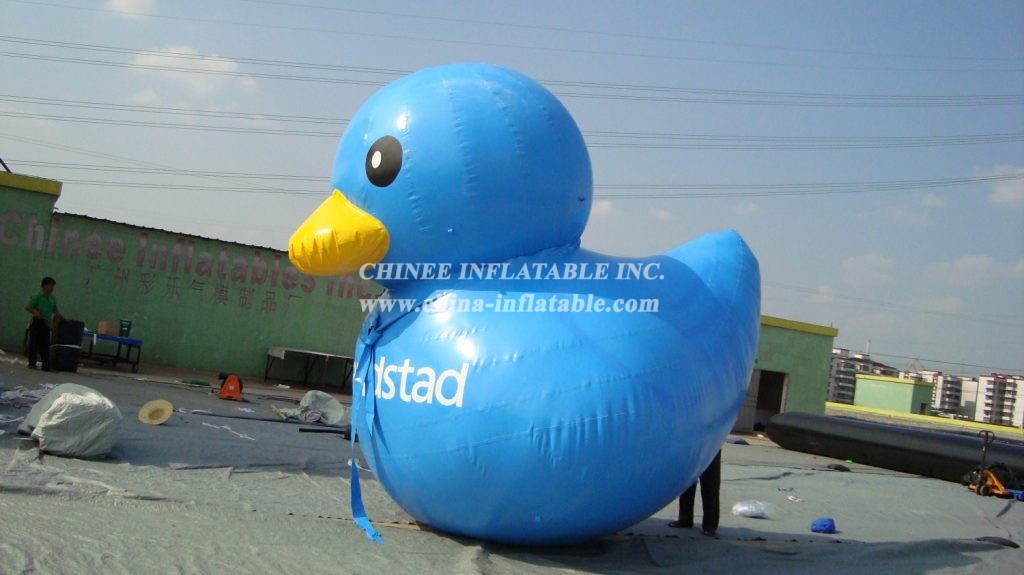 S4-211 Giant Bule Duck Advertising Inflatable