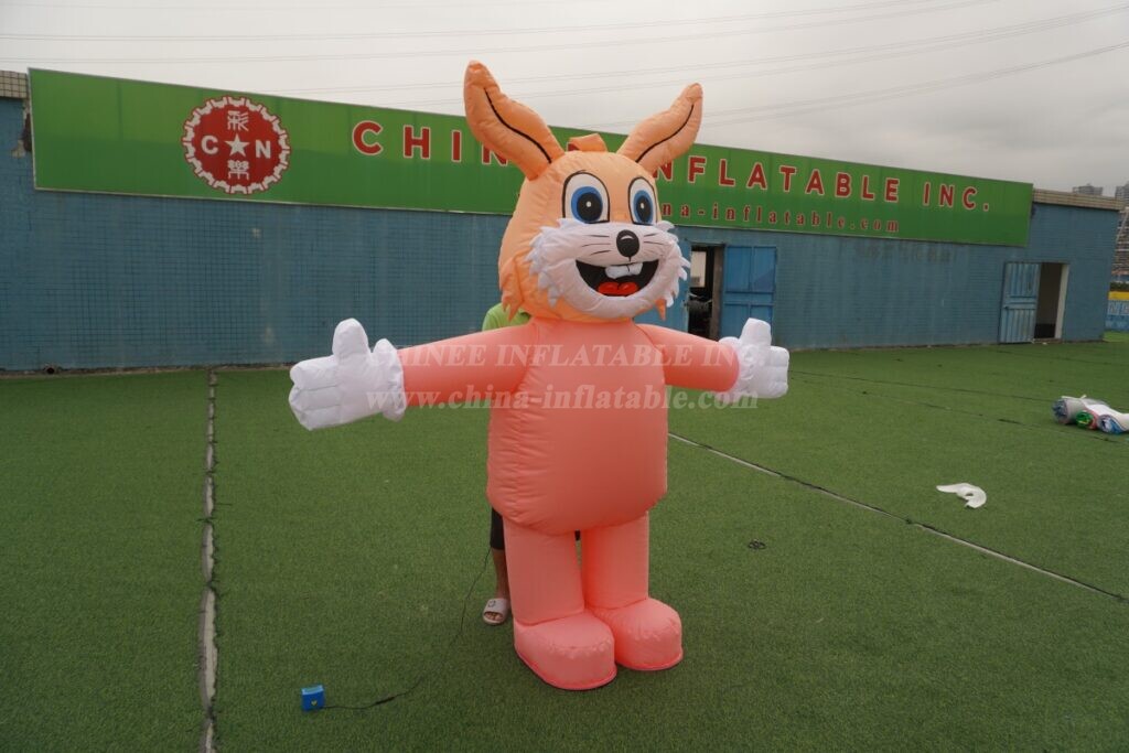 M1-256 Rabbit Inflatable Moving Cartoon