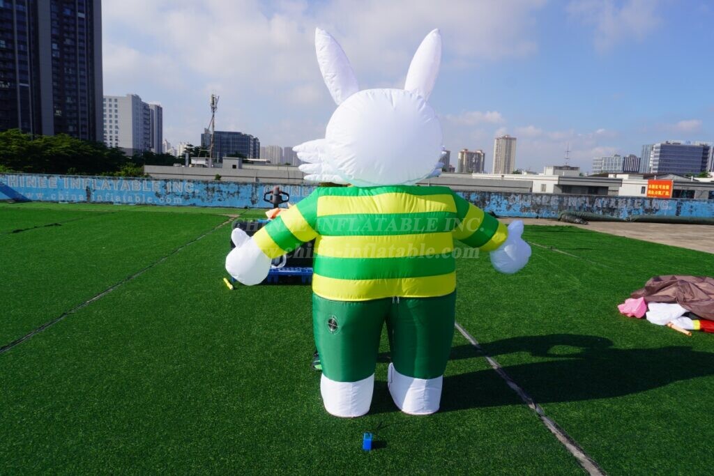 M1-275 Inflatable Moving Cartoon Rabbit