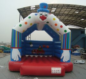 T2-2439 Happy Clown aufblasbares Trampolin