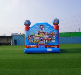 T2-2401 Paw Patro aufblasbares Trampolin aufblasbares Kind Paw Patrol Thema aufblasbare Burg aus China aufblasbares Spielzeug