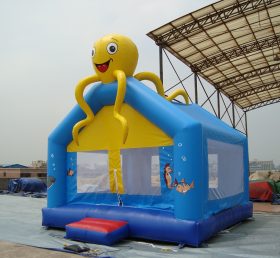 T2-1871 Octopus aufblasbares Trampolin