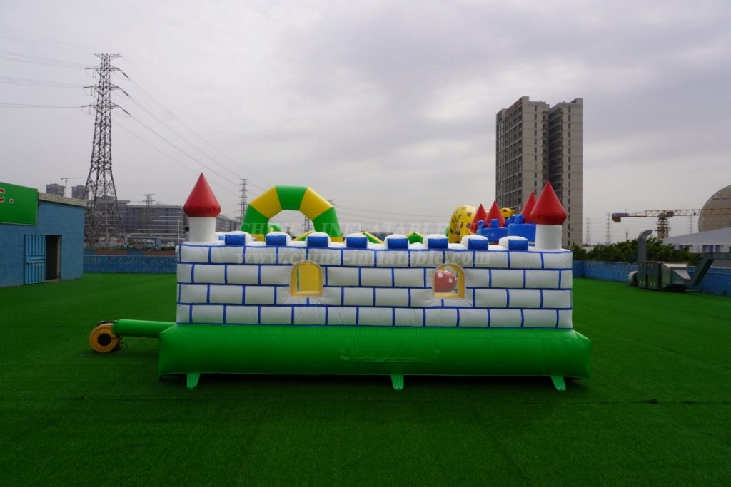 T1-2 Jungle Theme Inflatable Castle Bouncers