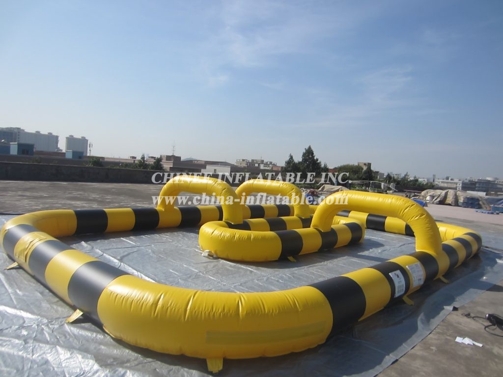 T11-633 Inflatable Race Track Challenge Sport Game