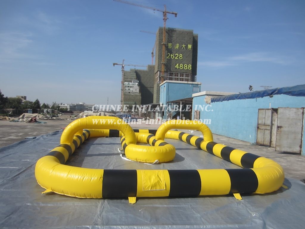 T11-633 Inflatable Race Track Challenge Sport Game