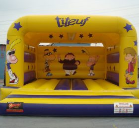 T2-2754 Cartoon aufblasbares Trampolin