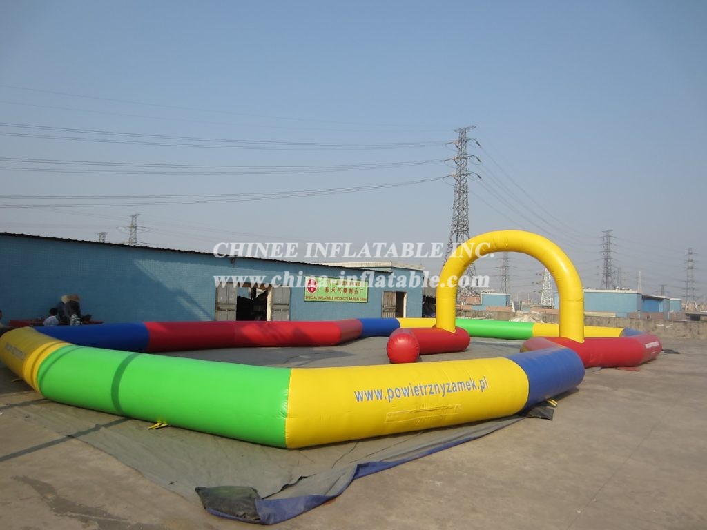 T11-720 Inflatable Race Track Challenge Sport Game