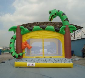 T2-2772 Dinosaur aufblasbares Trampolin