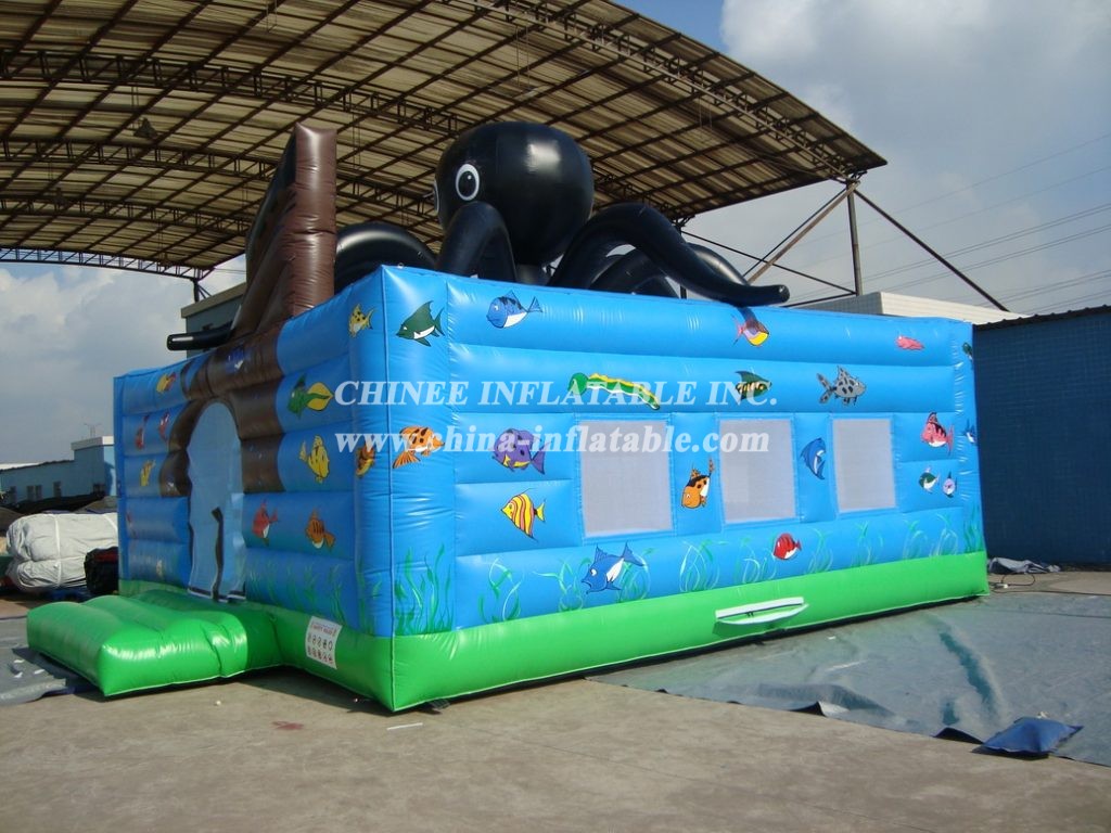 T2-2795 Octopus Inflatable Bouncers