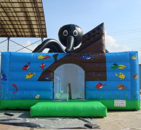 T2-2795 Octopus aufblasbares Trampolin