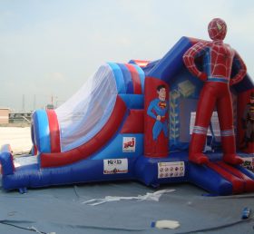 T2-1941 Spider-Man Superhero aufblasbares Trampolin