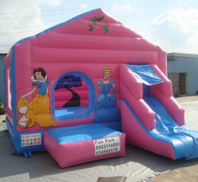 T2-2768 Prinzessin aufblasbares Trampolin