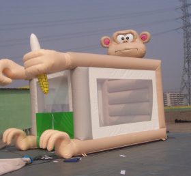 T2-2496 Monkey aufblasbares Trampolin