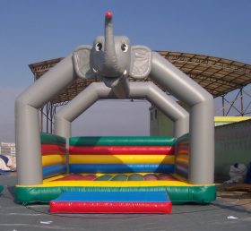 T2-2932 Elefant aufblasbares Trampolin