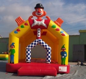T2-2939 Happy Clown aufblasbares Trampolin
