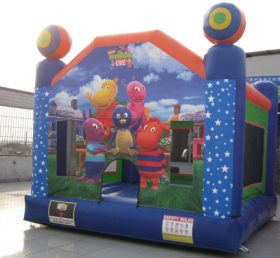 T2-2976 Cartoon aufblasbares Trampolin