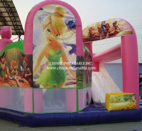 T2-508 Disney Tinkerbell aufblasbares Trampolin