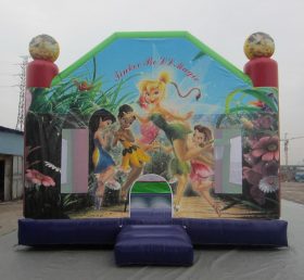 T2-556 Disney Tinkerbell aufblasbares Trampolin