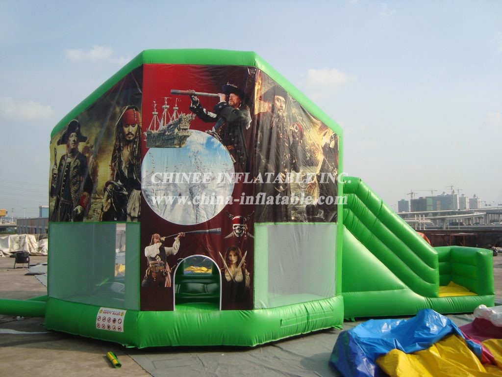 T2-868 Pirates Inflatable Bouncer