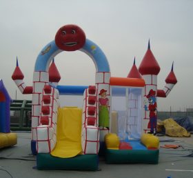 T2-2307 Aufblasbares Trampolin Castle Kombination