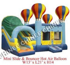 T5-135 Ballon aufblasbare Burg Trampolin Kombi-Rutsche