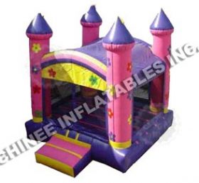T5-208 Pink aufblasbare Jumper Schloss