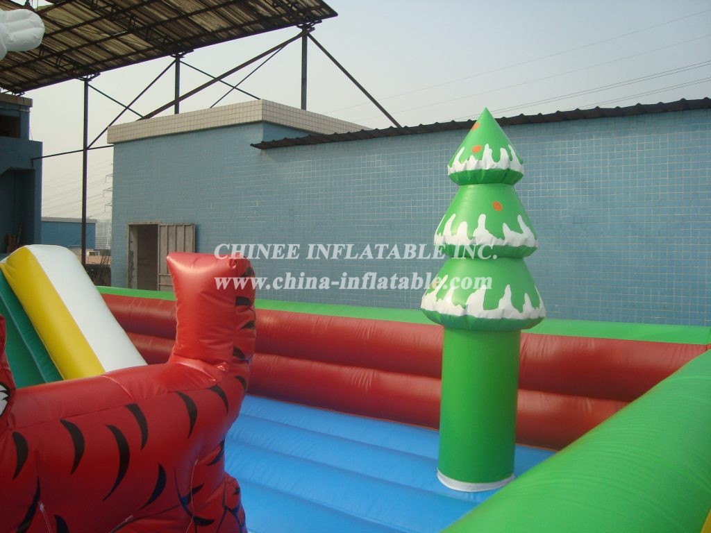 T6-167 Christmas Giant Inflatable Funcity