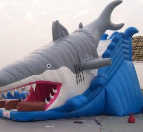 T8-251 Shark Riesenrutsche aufblasbare Rutsche für Kinder