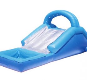 T8-651 Blue Outdoor aufblasbare Bounce Slide