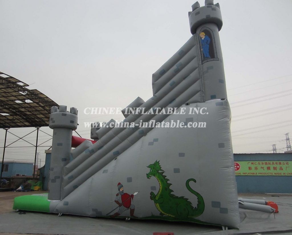 T8-699 Dragon And Soldier Giant Castle Slide